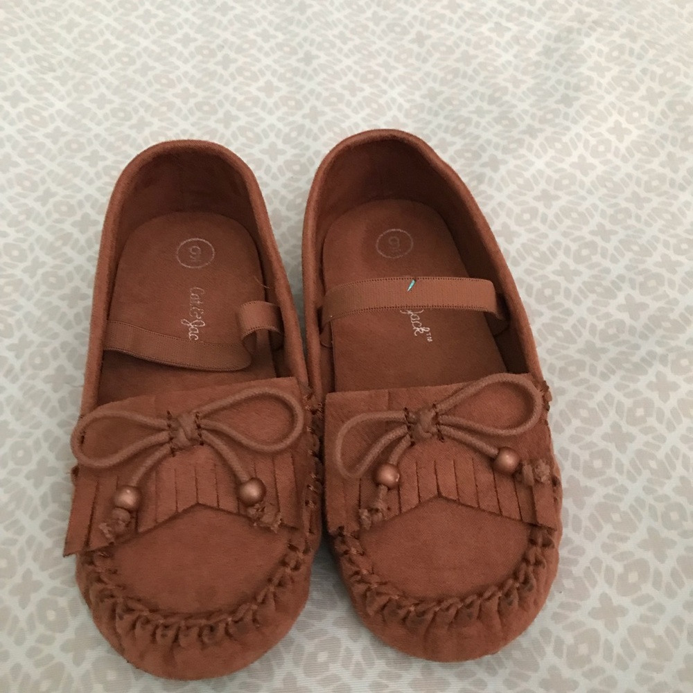 Toddler girl moccasins